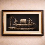 Handmade Pure Clay Ghurni Artwork from Krishnanagar