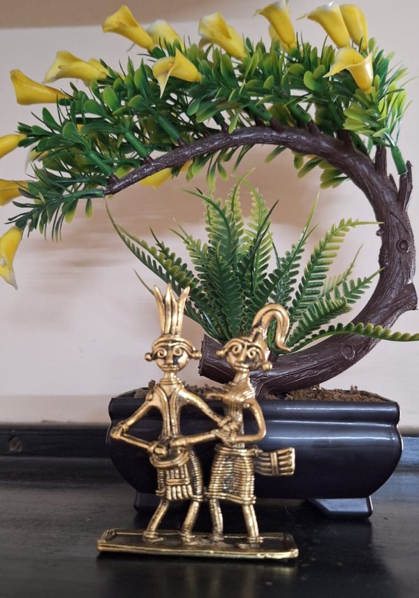 Handcrafted Dokra Tribal Couple
